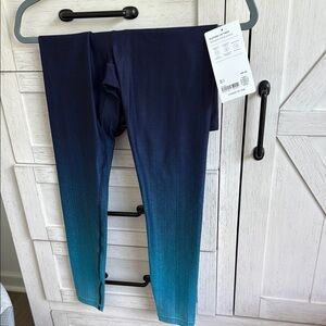 Blue Ombre Leggings